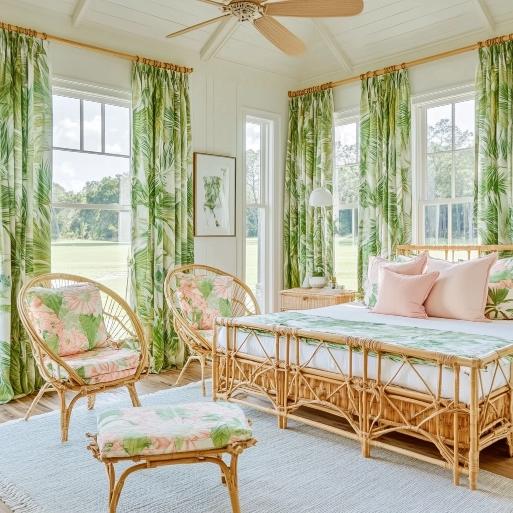 feminine farmhouse bedroom 48