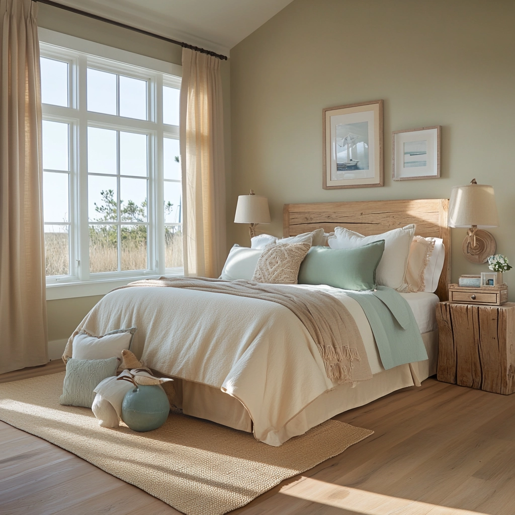 feminine farmhouse bedroom 51