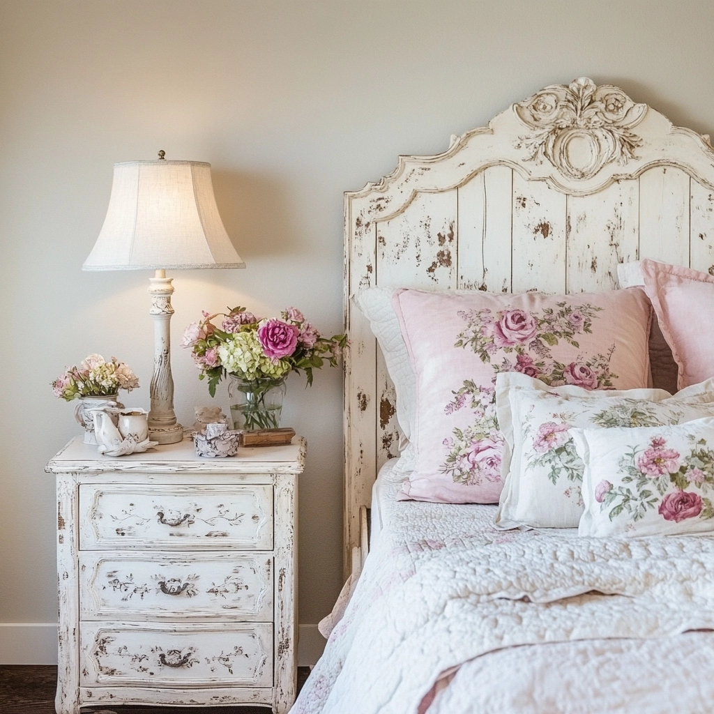 feminine farmhouse bedroom 62