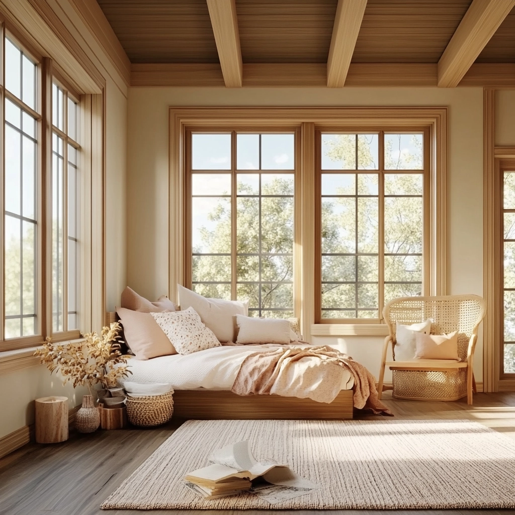 feminine farmhouse bedroom 7