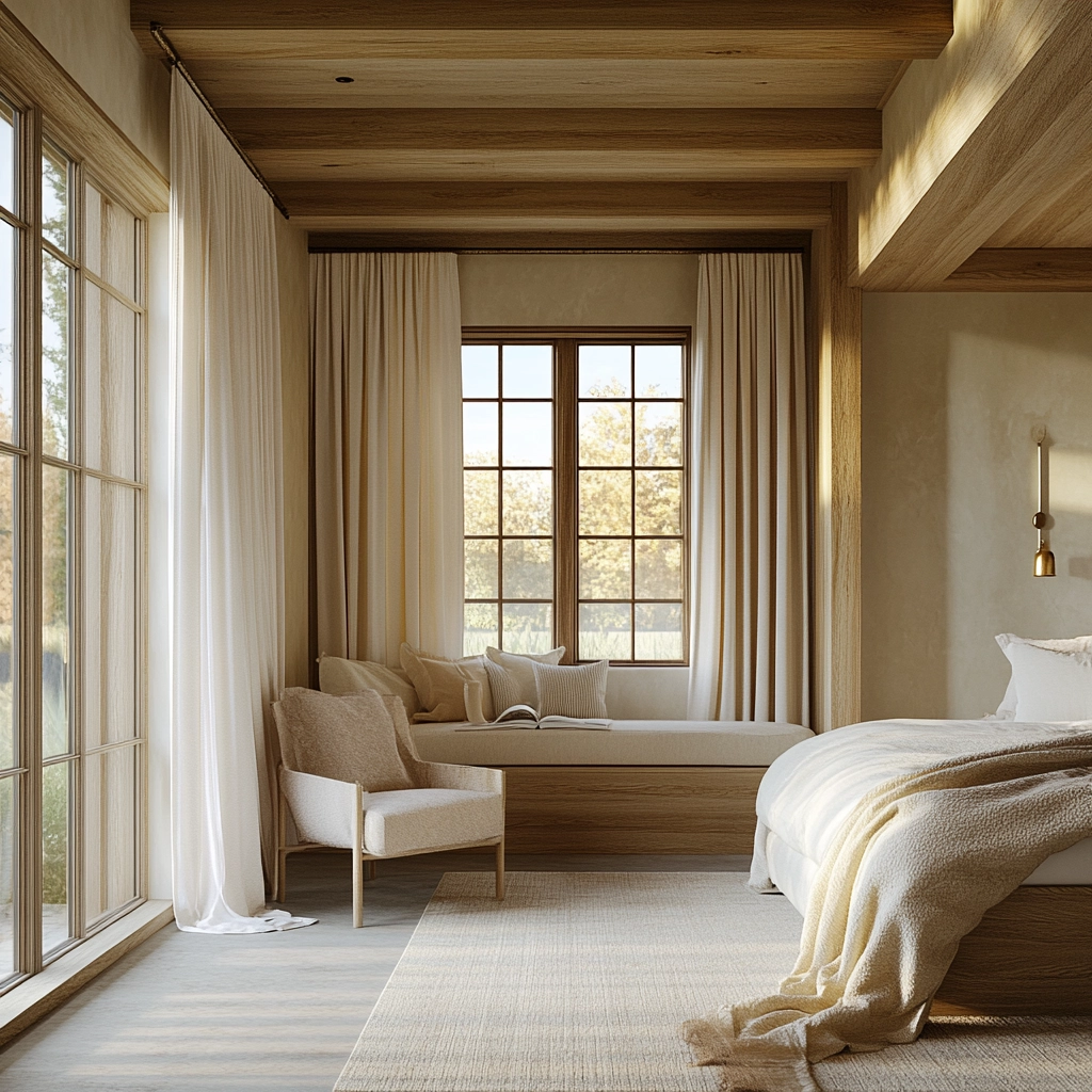 feminine farmhouse bedroom 8