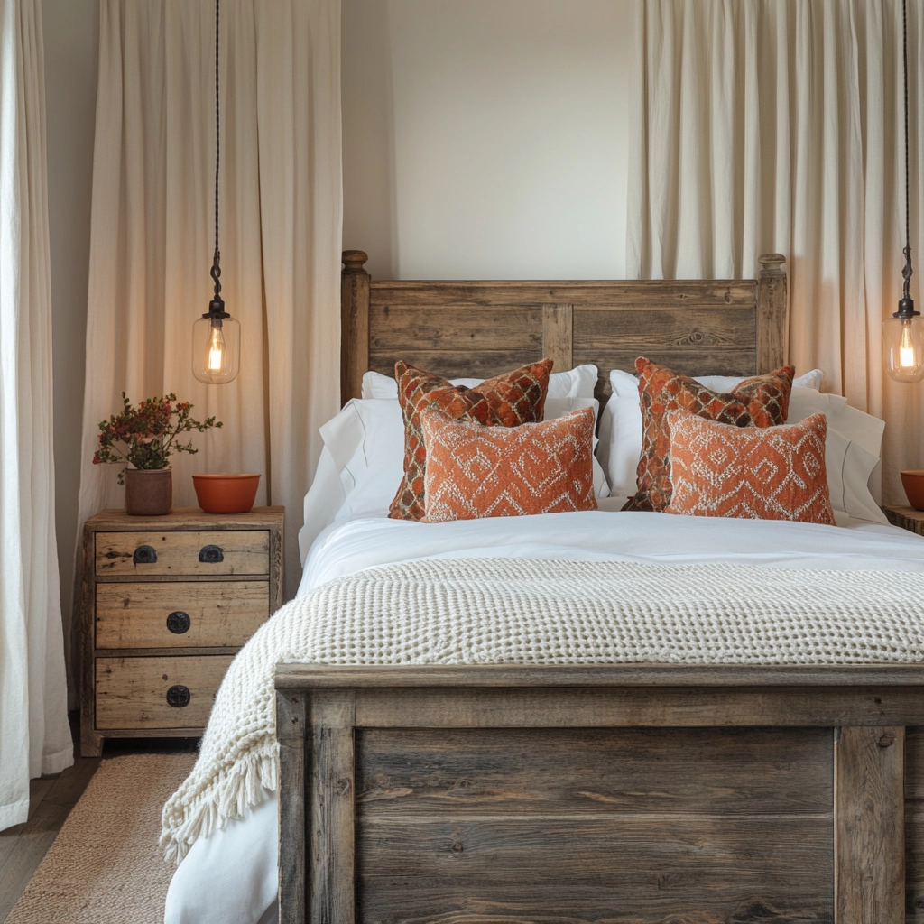 feminine farmhouse bedroom 9