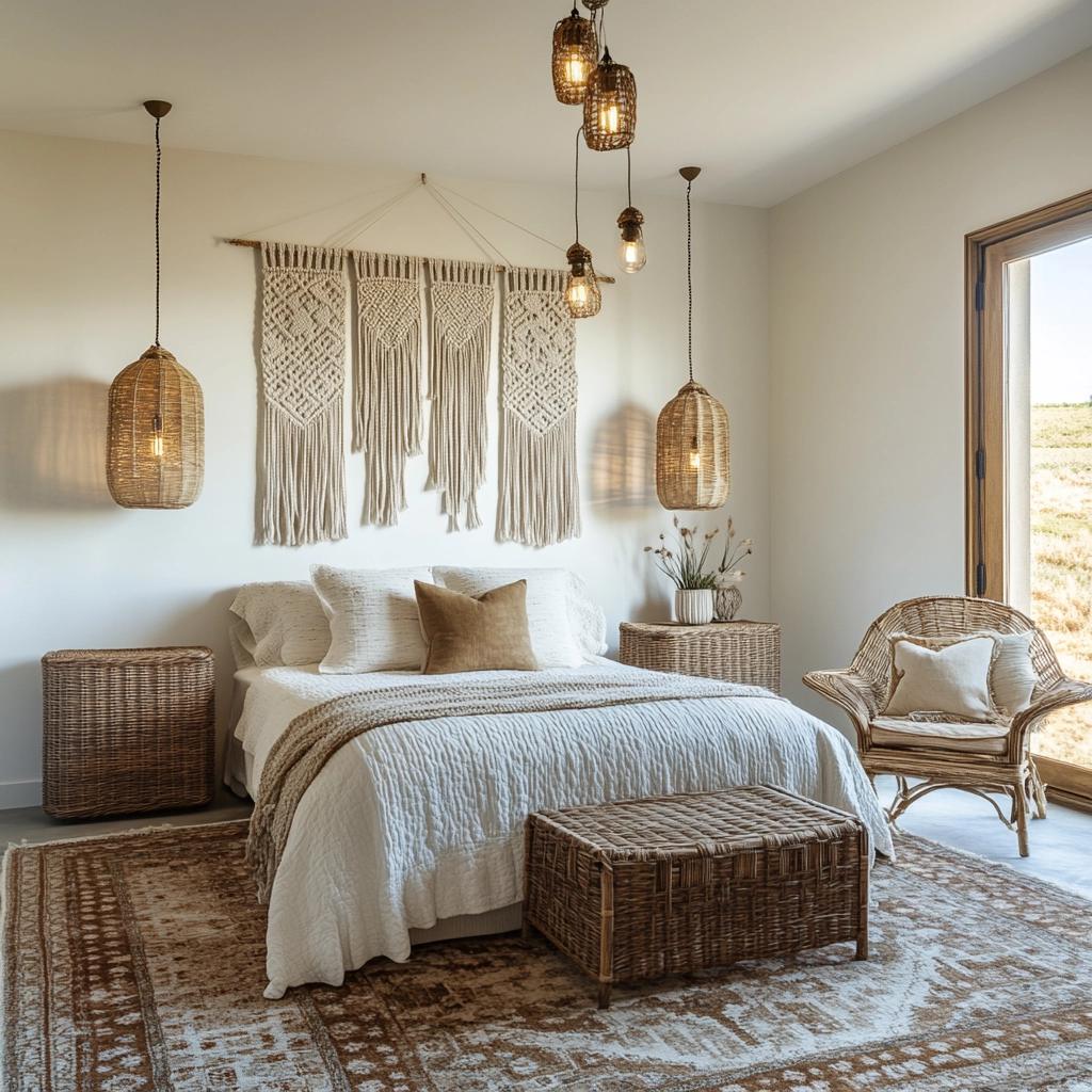 french farmhouse bedroom 17