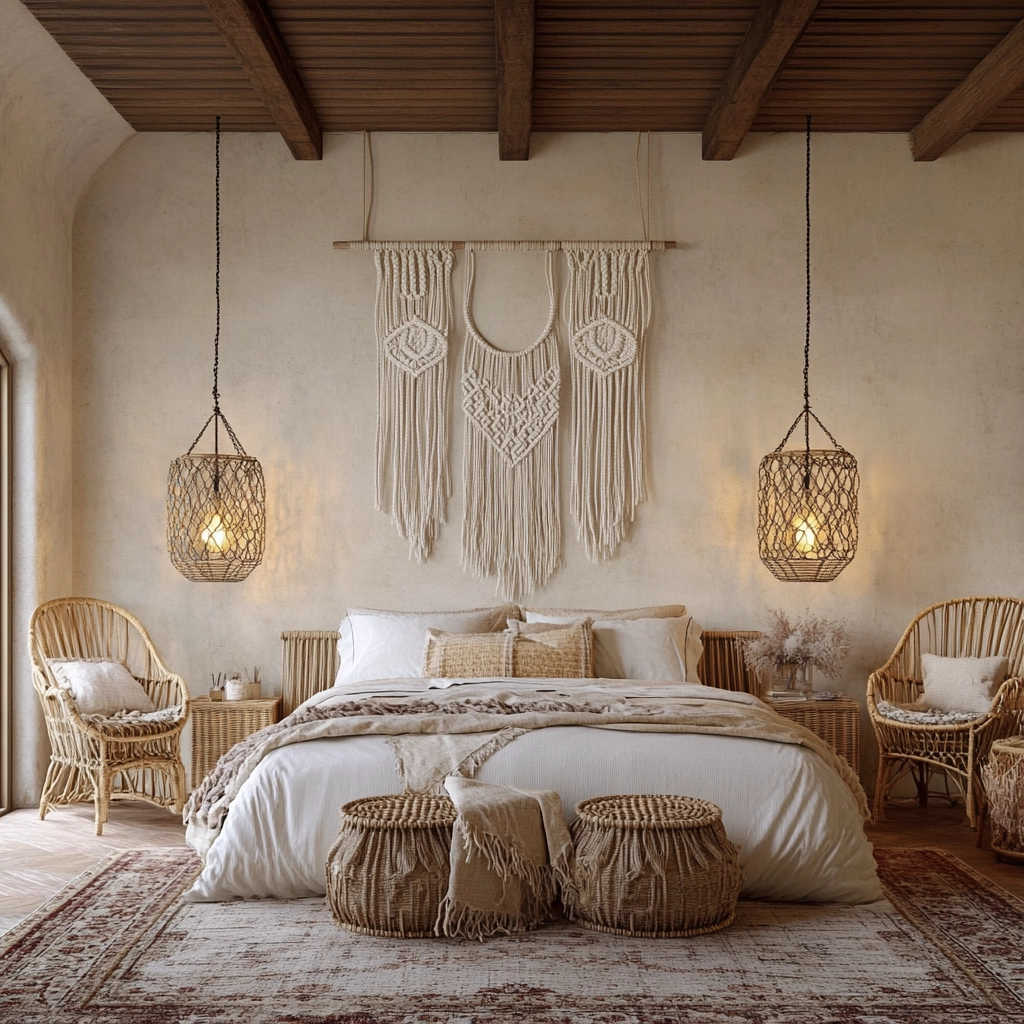 french farmhouse bedroom 19
