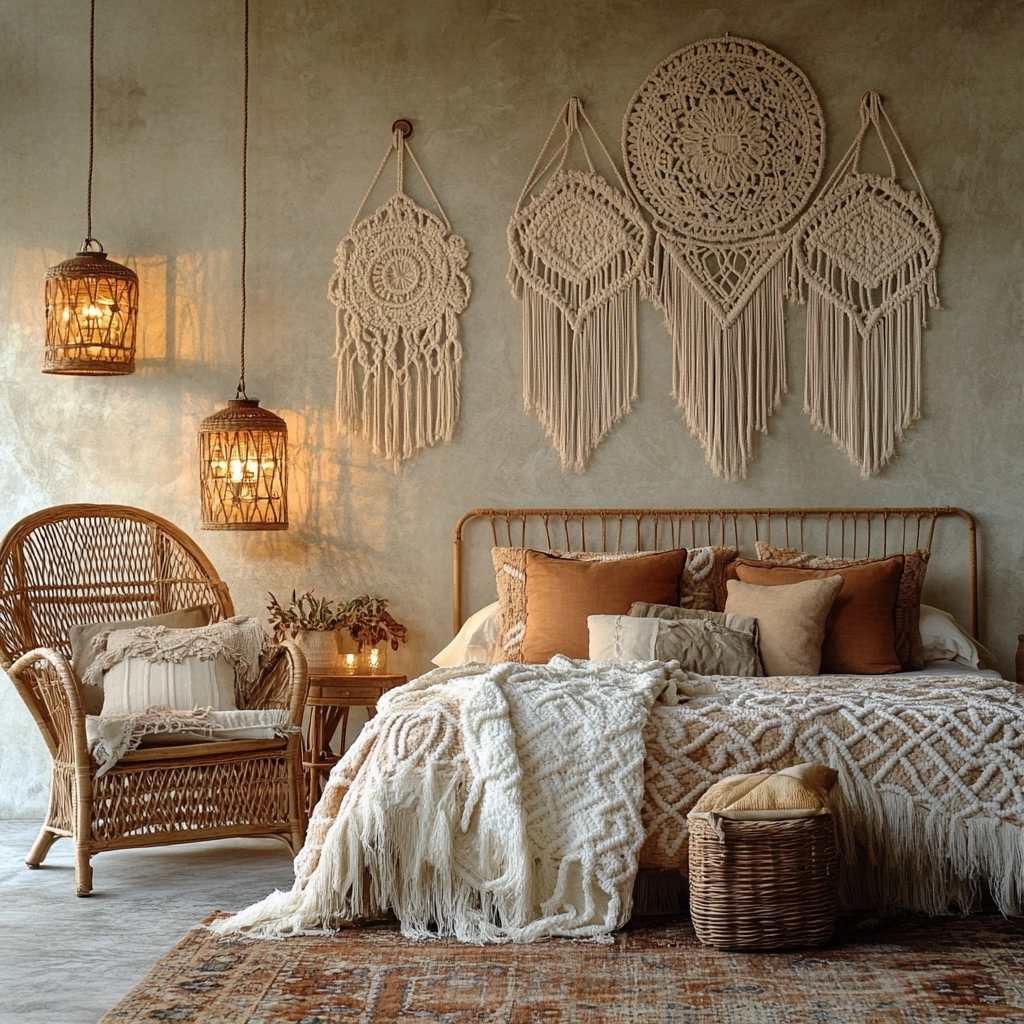 french farmhouse bedroom 20