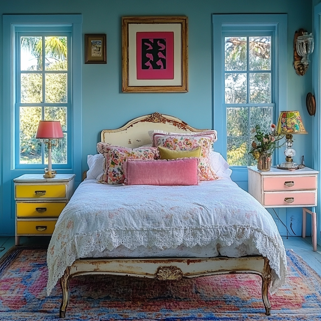 french farmhouse bedroom 42