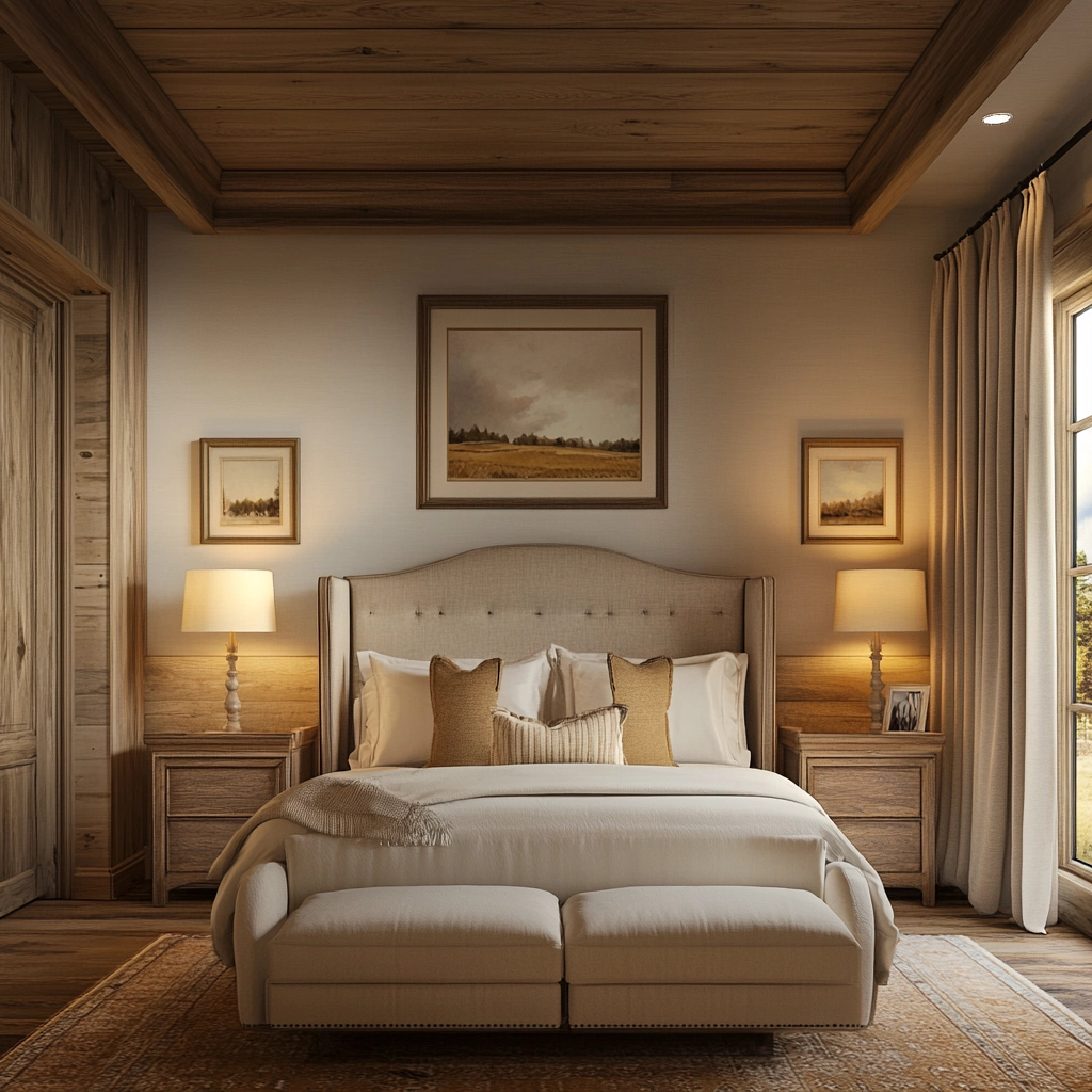 french farmhouse bedroom 45