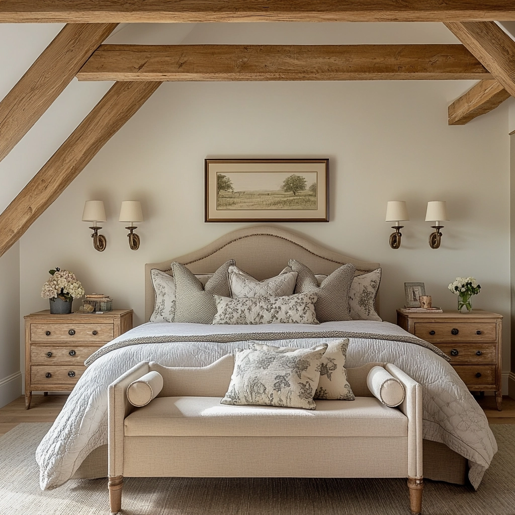 french farmhouse bedroom 68