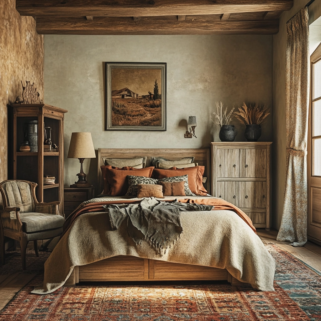 french farmhouse bedroom 73