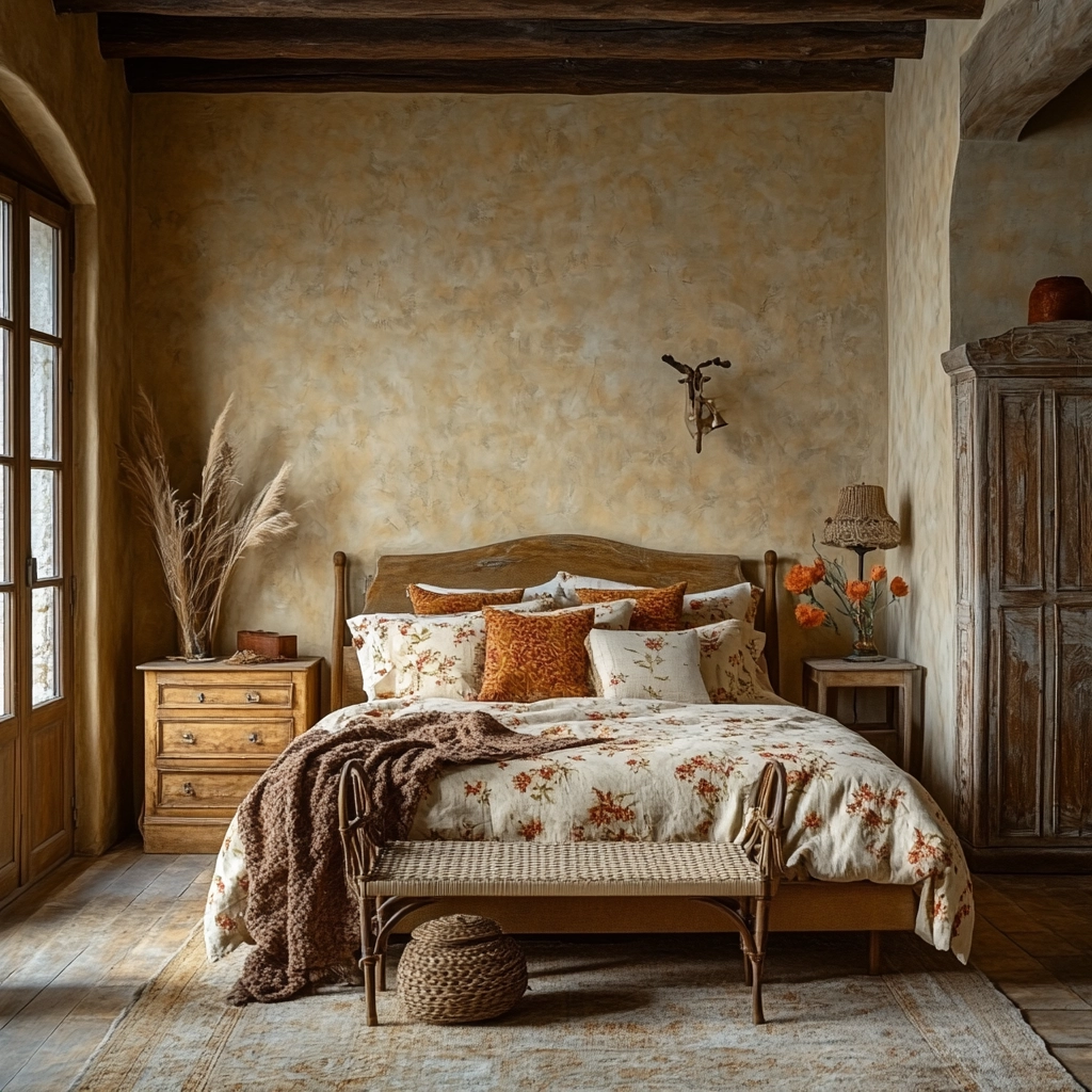 french farmhouse bedroom 74
