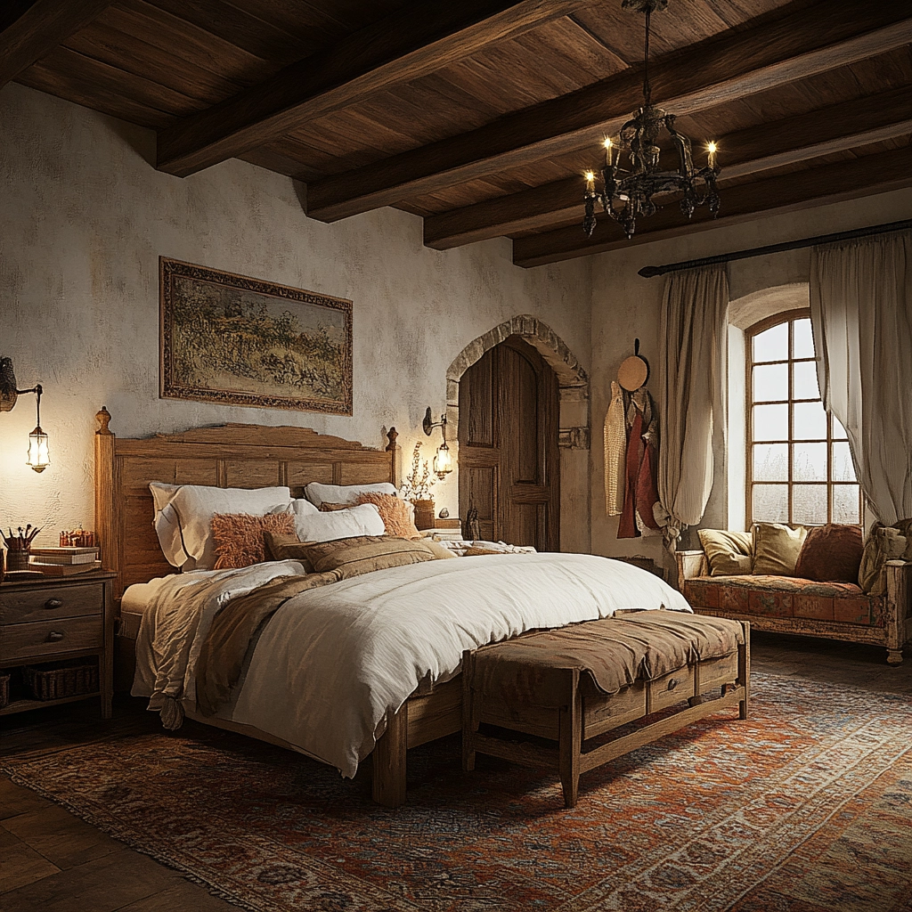 french farmhouse bedroom 75