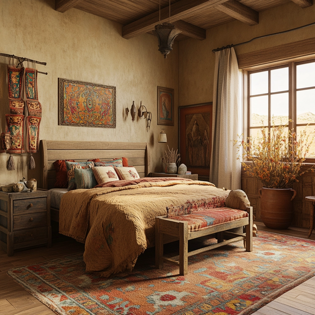 french farmhouse bedroom 76
