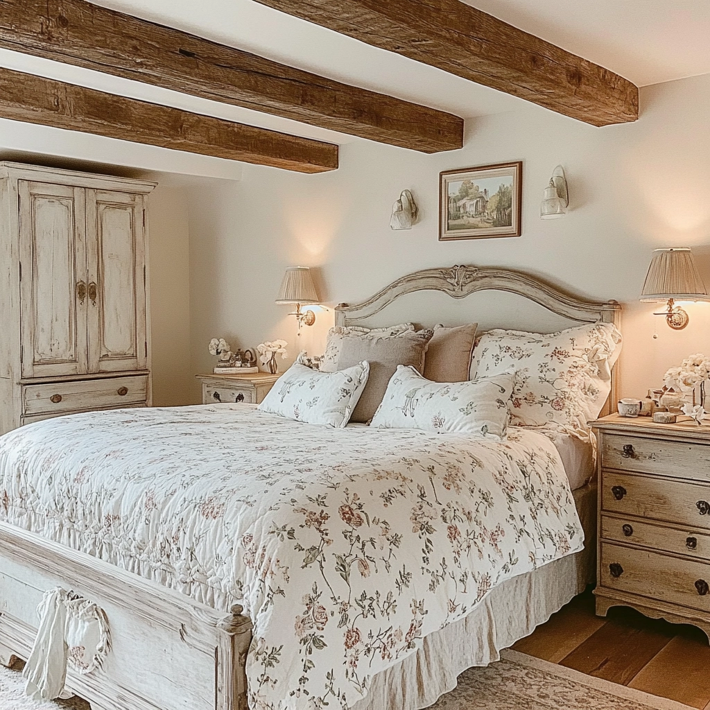 french farmhouse bedroom 8