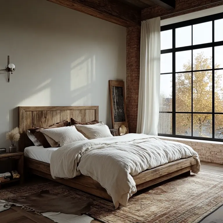 french farmhouse bedroom decor 1