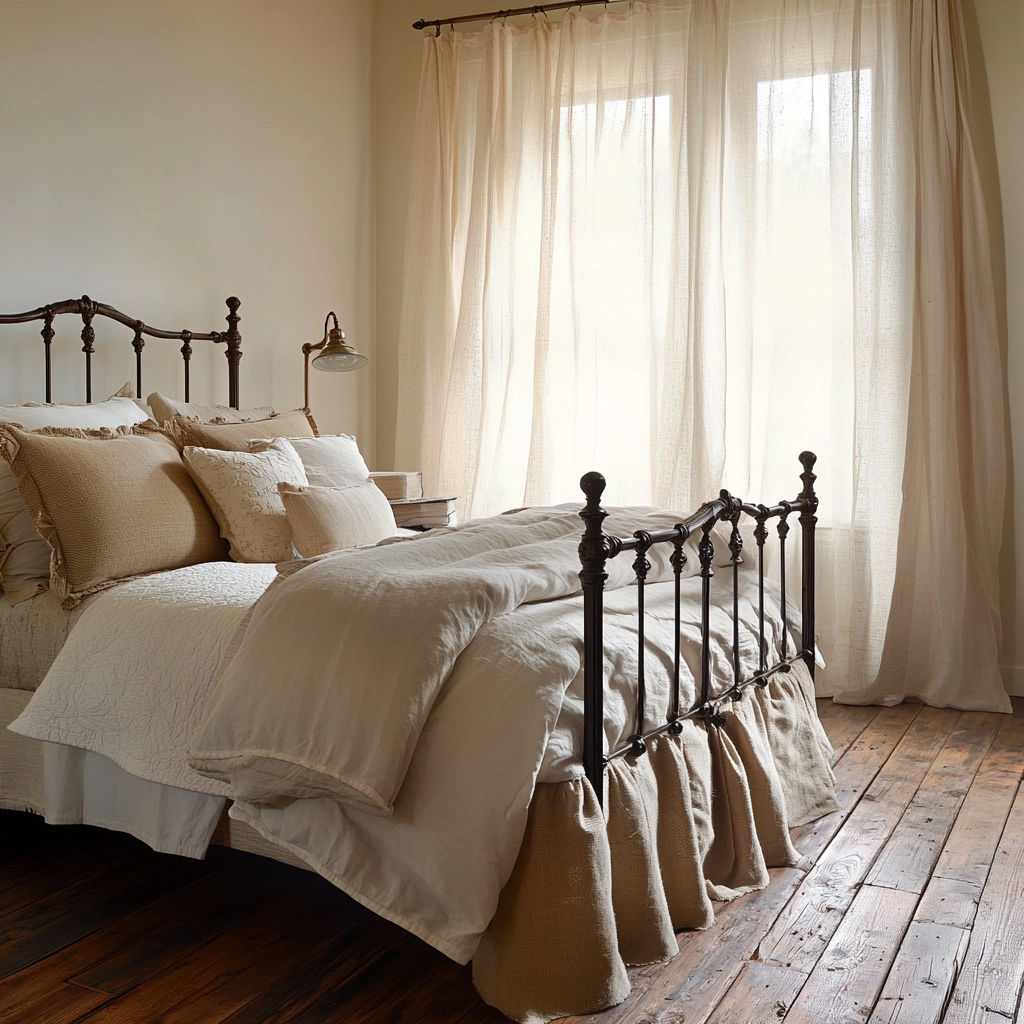 french farmhouse bedroom decor 10