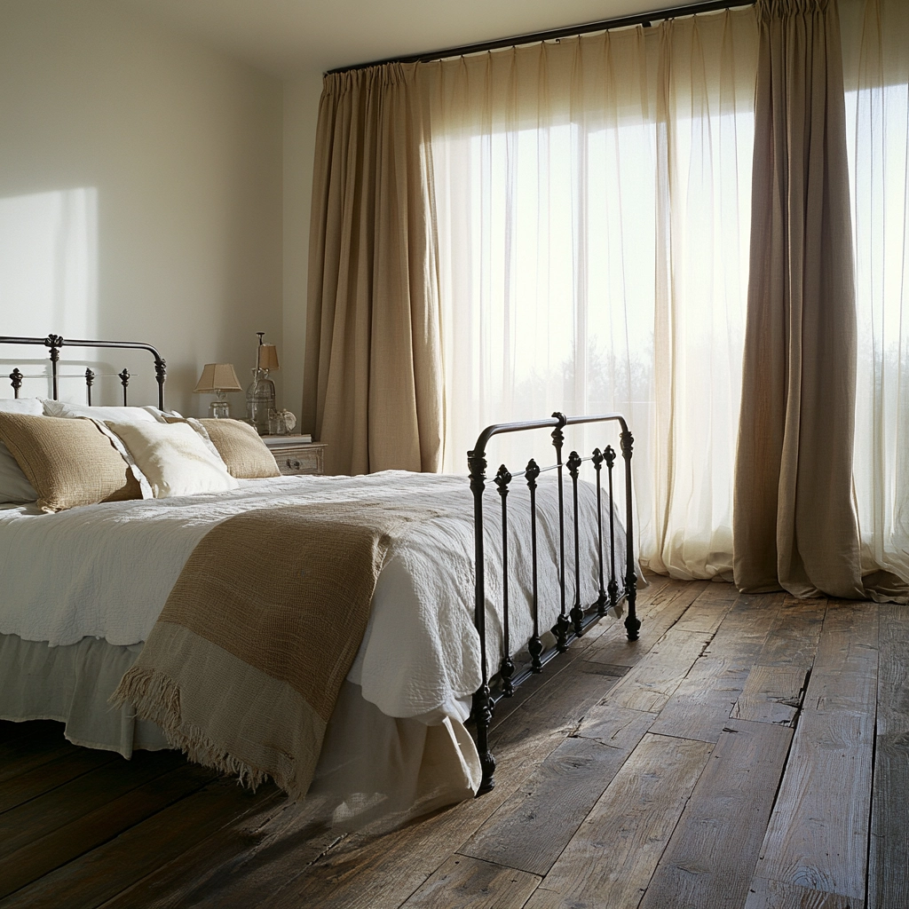 french farmhouse bedroom decor 11