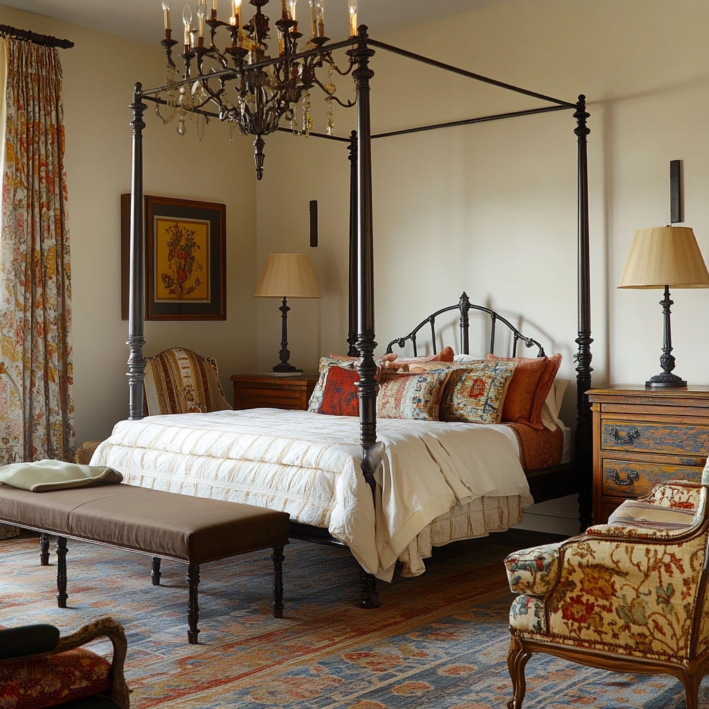 french farmhouse bedroom decor 20