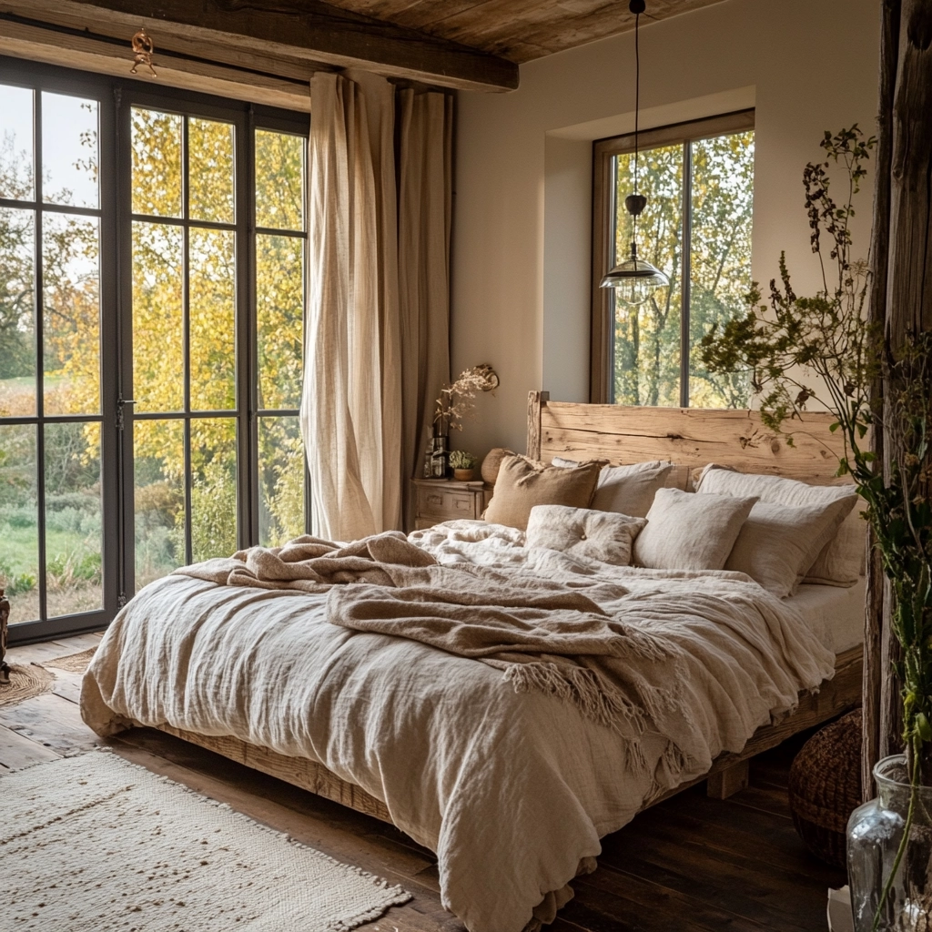 french farmhouse bedroom decor 3