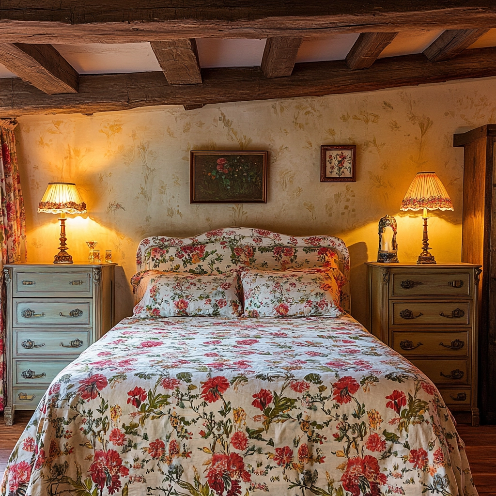 french farmhouse bedroom decor 35