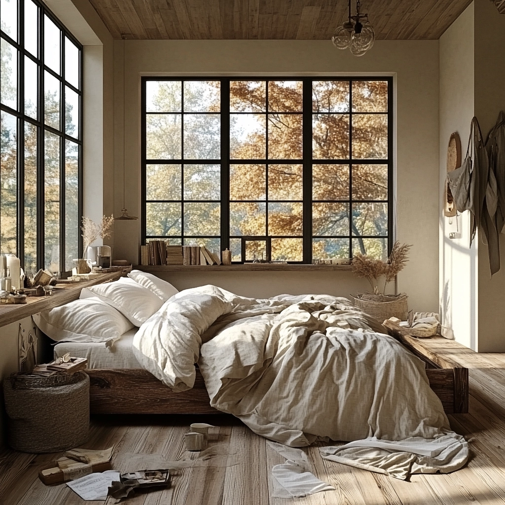 french farmhouse bedroom decor 4
