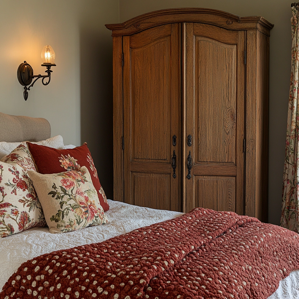 french farmhouse bedroom decor 42