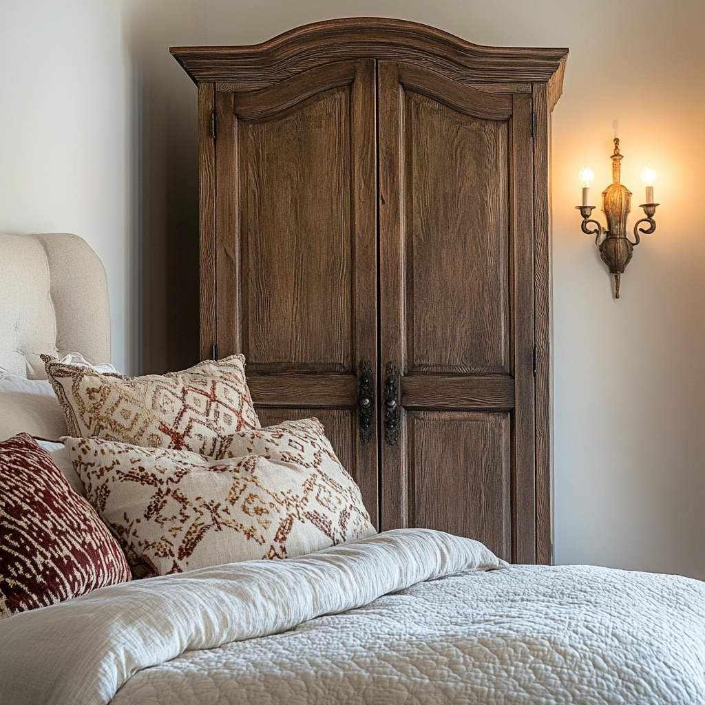 french farmhouse bedroom decor 44