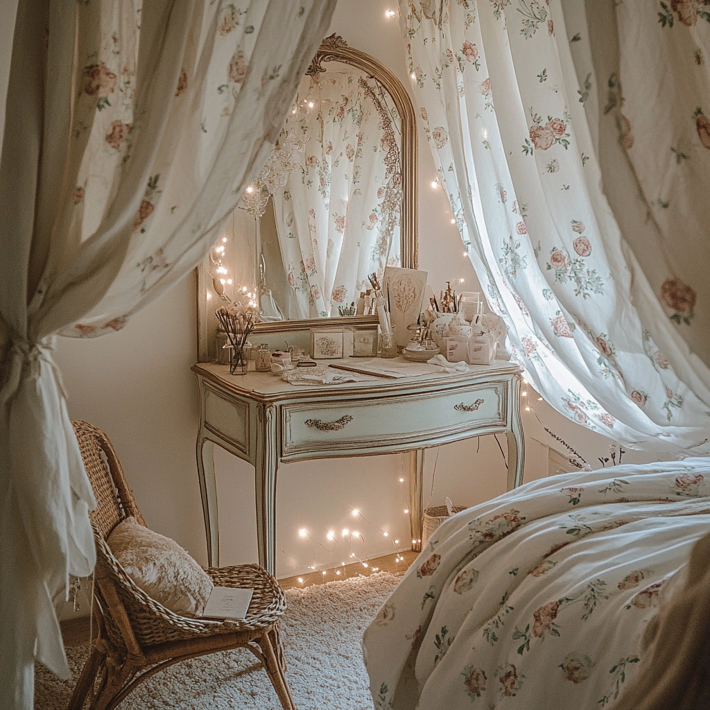 french farmhouse bedroom decor 68