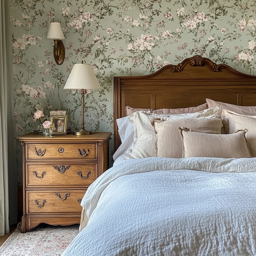 french farmhouse bedroom decor 7
