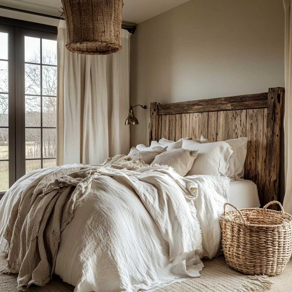 french farmhouse bedroom ideas 21