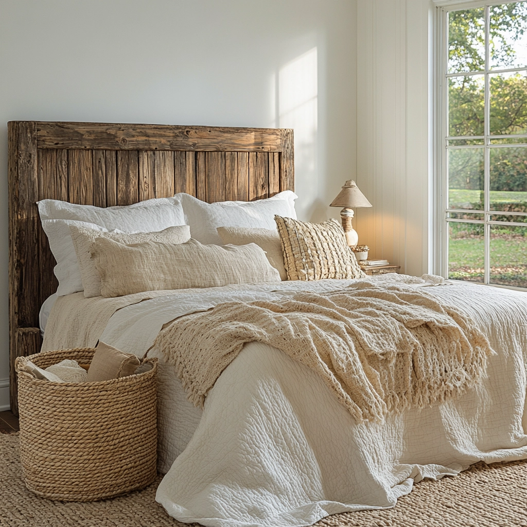 french farmhouse bedroom ideas 24