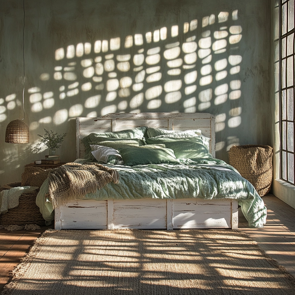 french farmhouse bedroom ideas 31