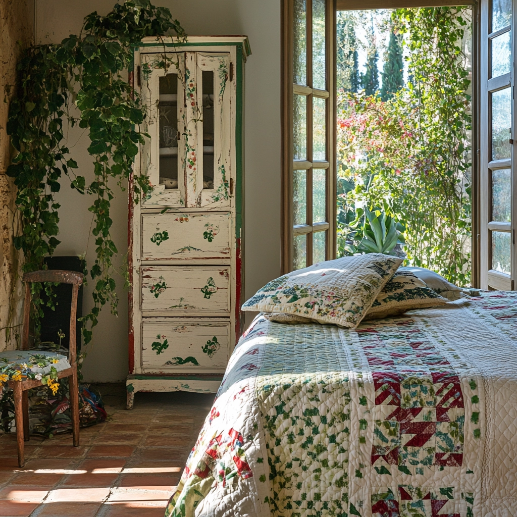 french farmhouse bedroom ideas 39