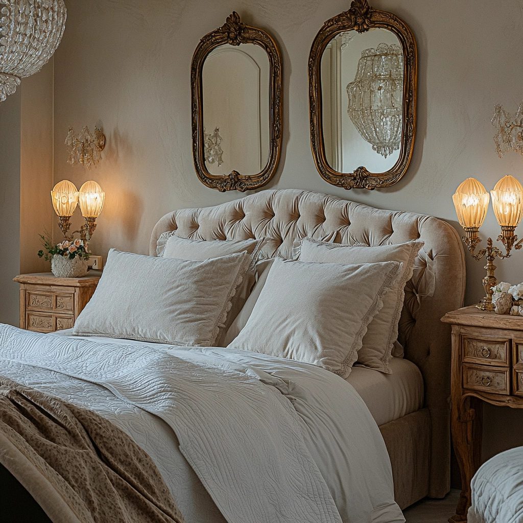 french farmhouse bedroom ideas 42