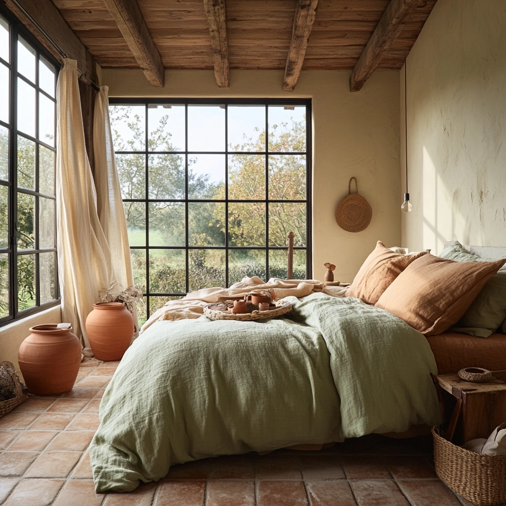 french farmhouse bedroom ideas 54