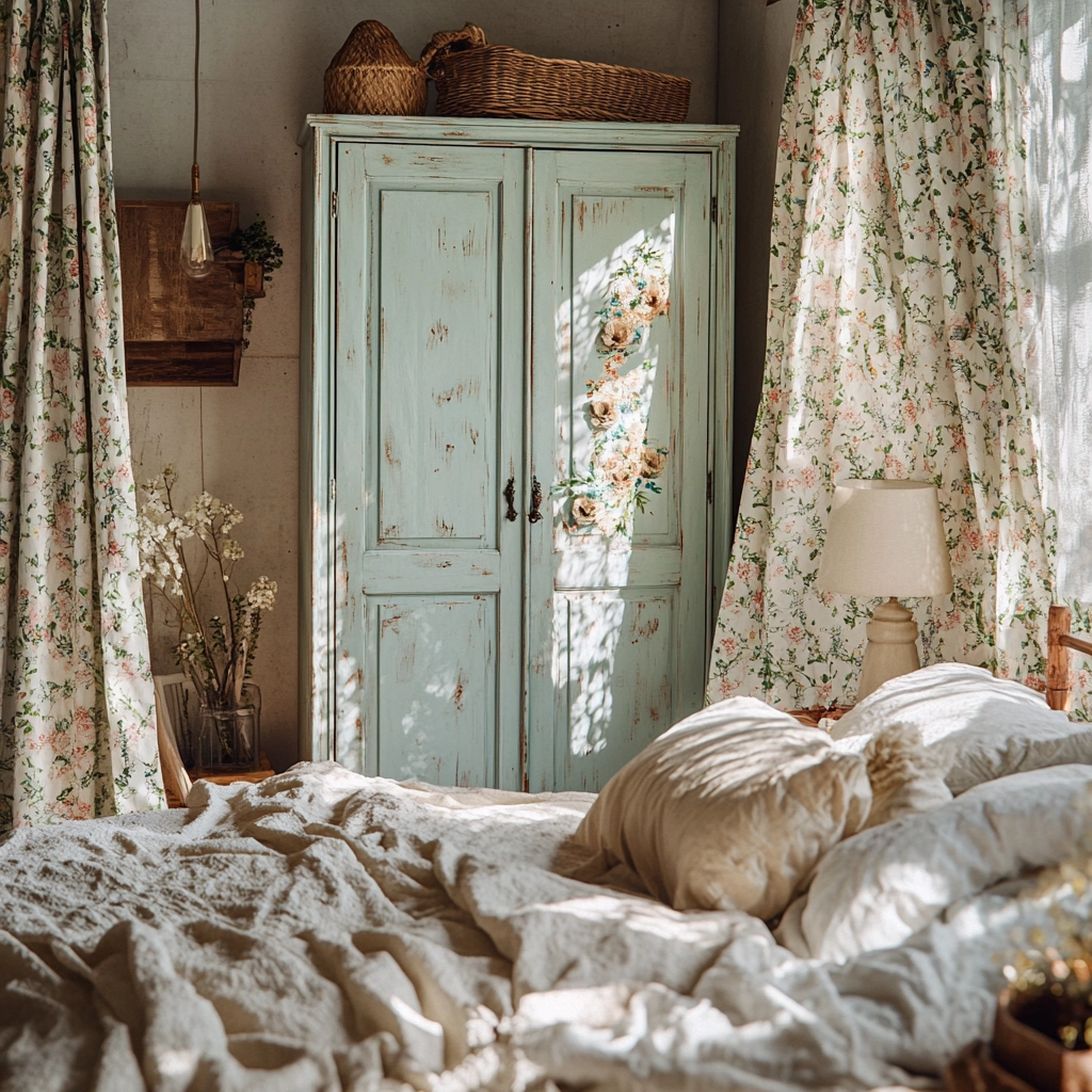 french farmhouse bedroom ideas 63