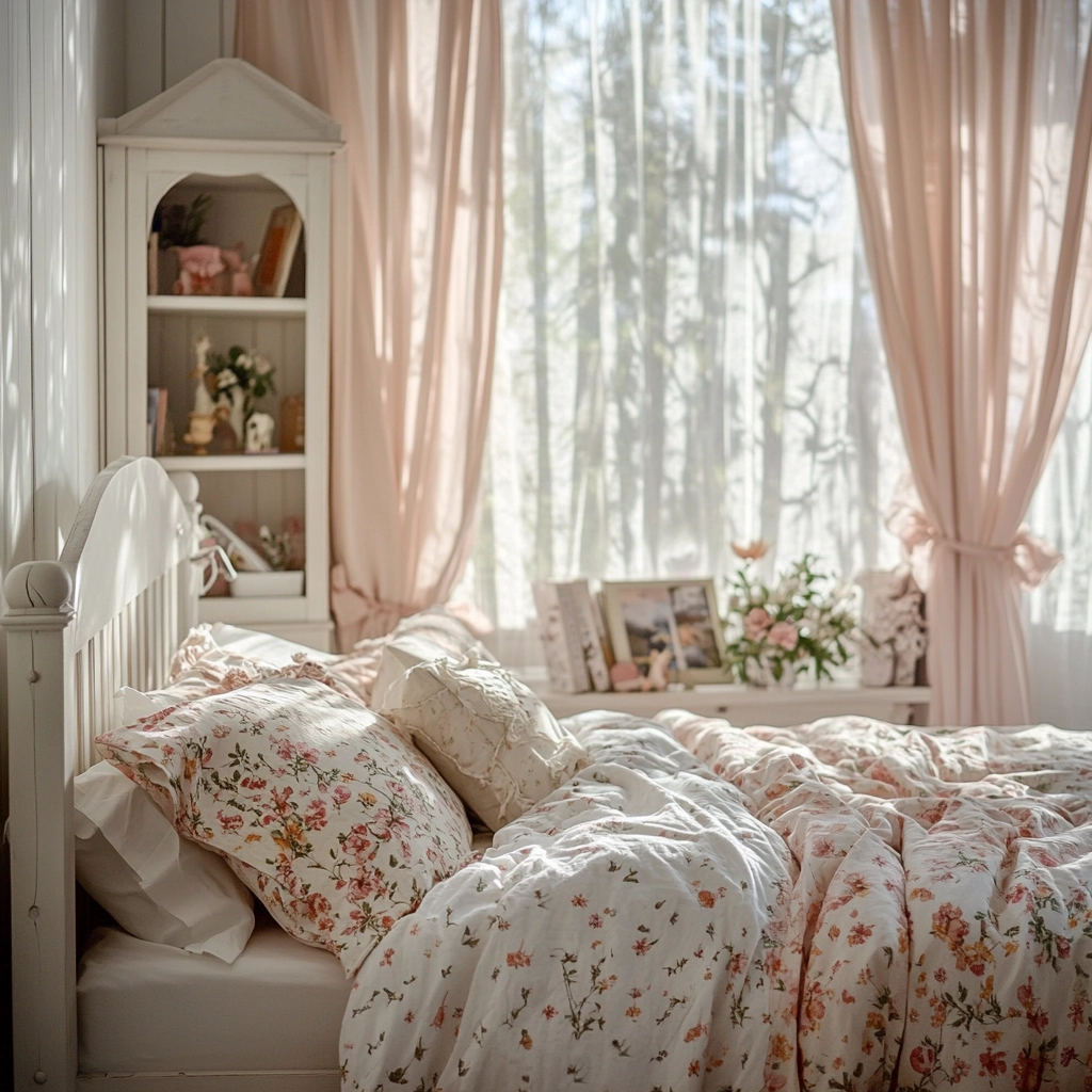 girls farmhouse bedroom 3