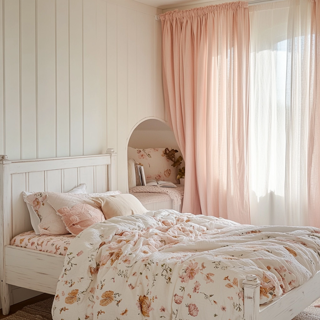 girls farmhouse bedroom 4