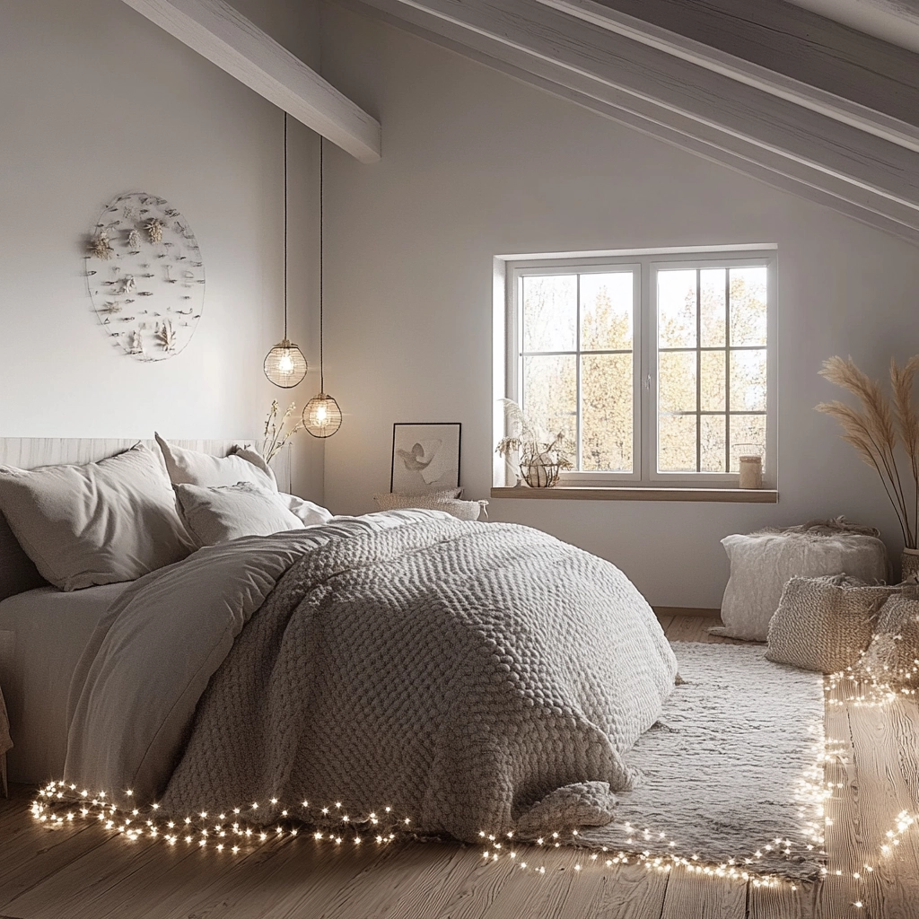 girly farmhouse bedroom 13