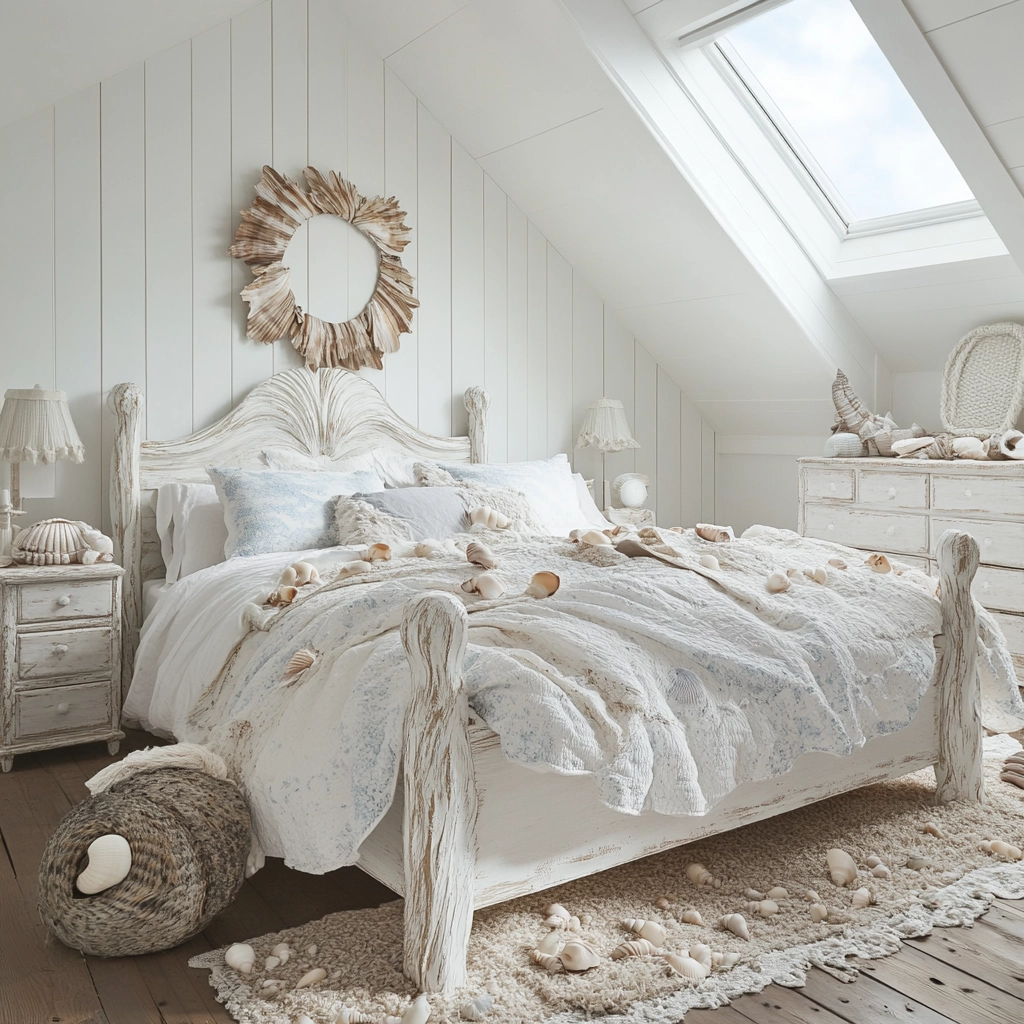 girly farmhouse bedroom 22