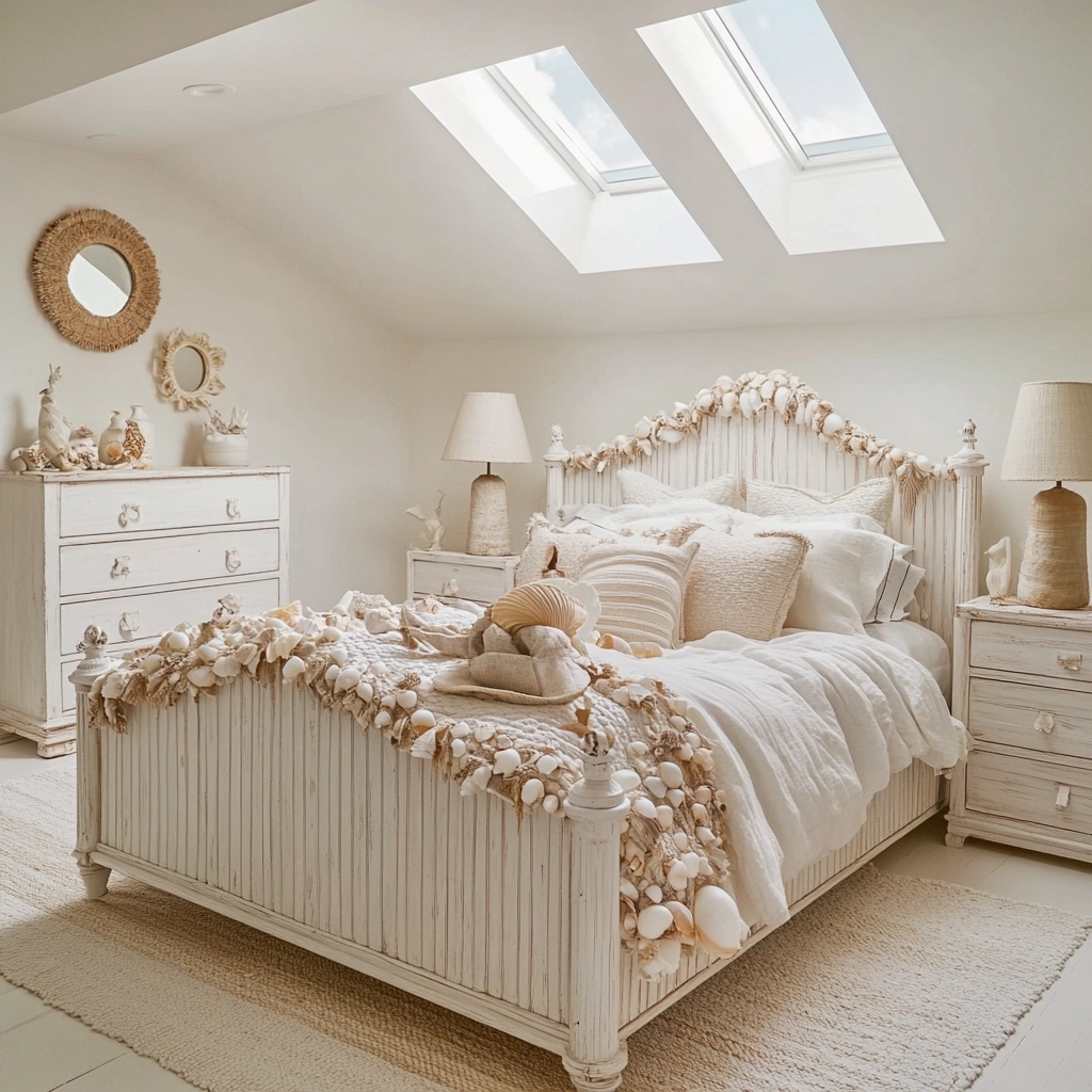 girly farmhouse bedroom 23