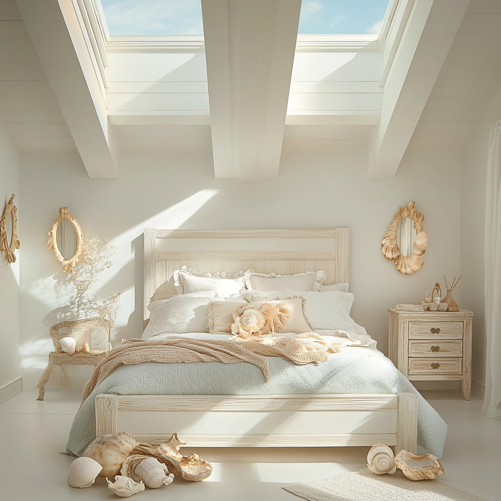 girly farmhouse bedroom 24