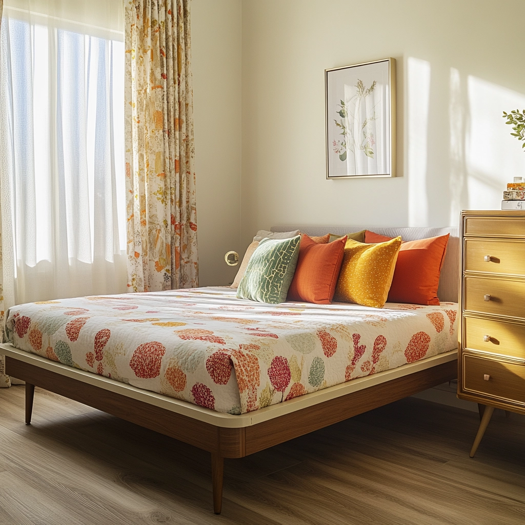 girly farmhouse bedroom 26