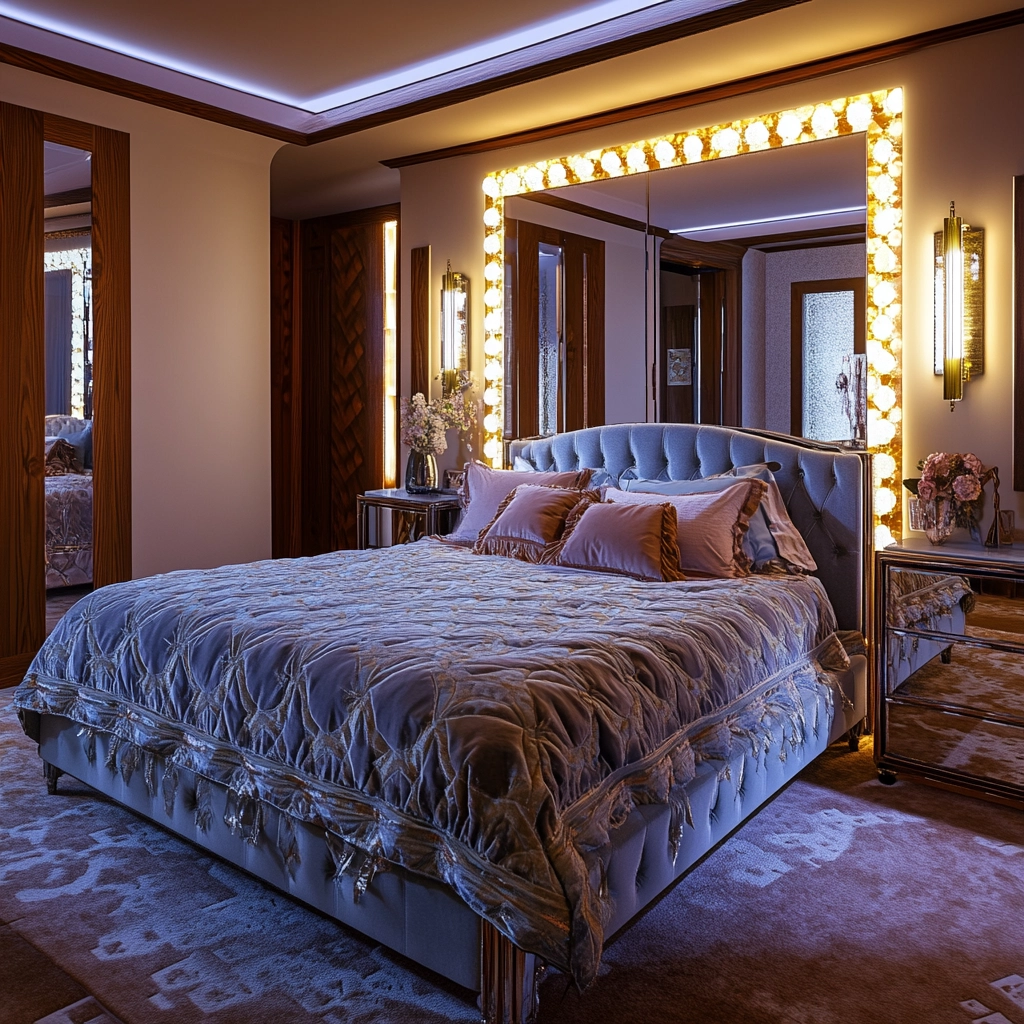 girly farmhouse bedroom 39
