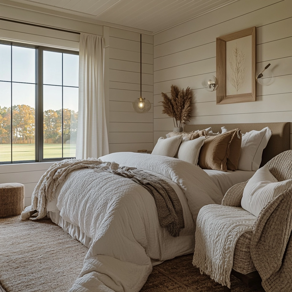 girly farmhouse bedroom 45