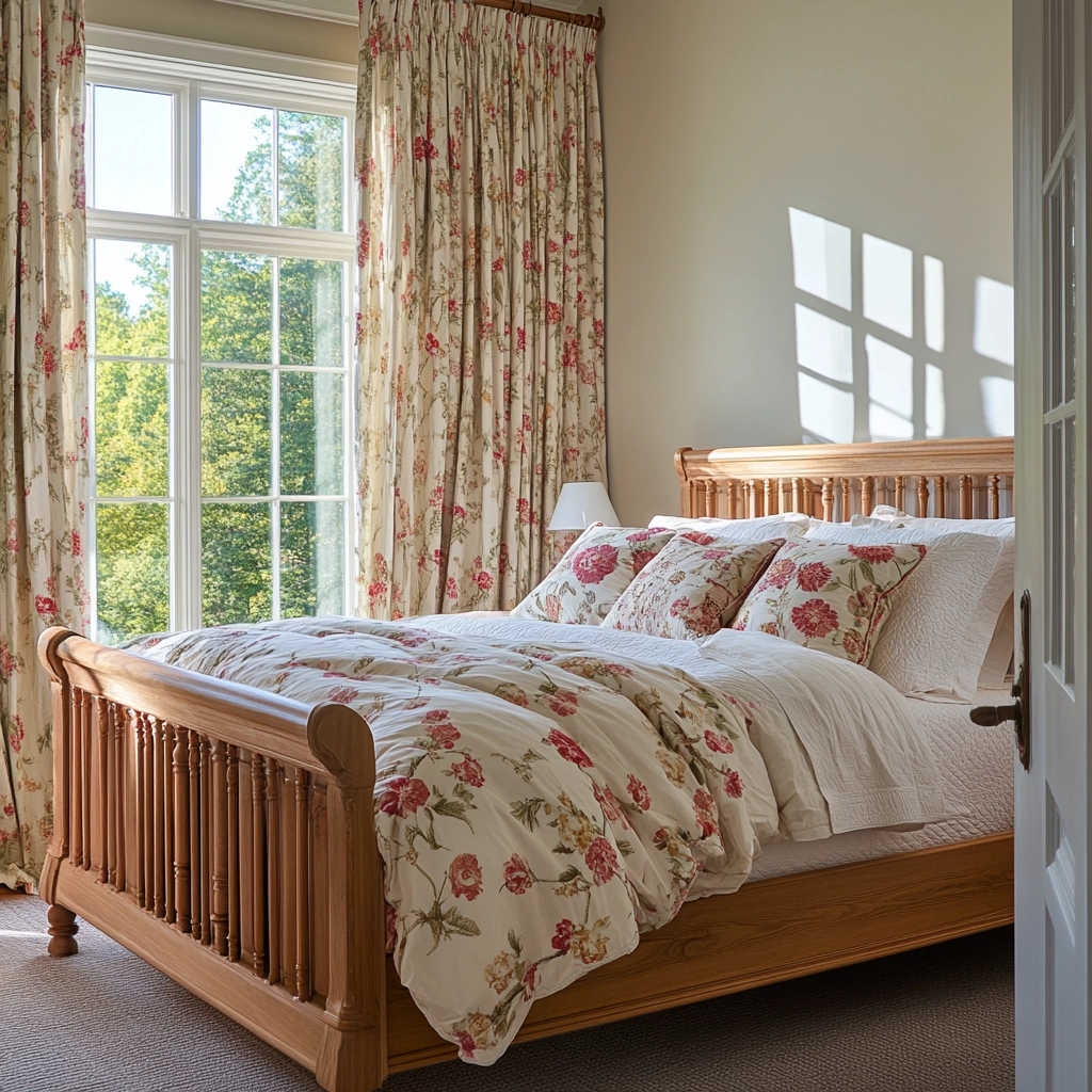 girly farmhouse bedroom 58
