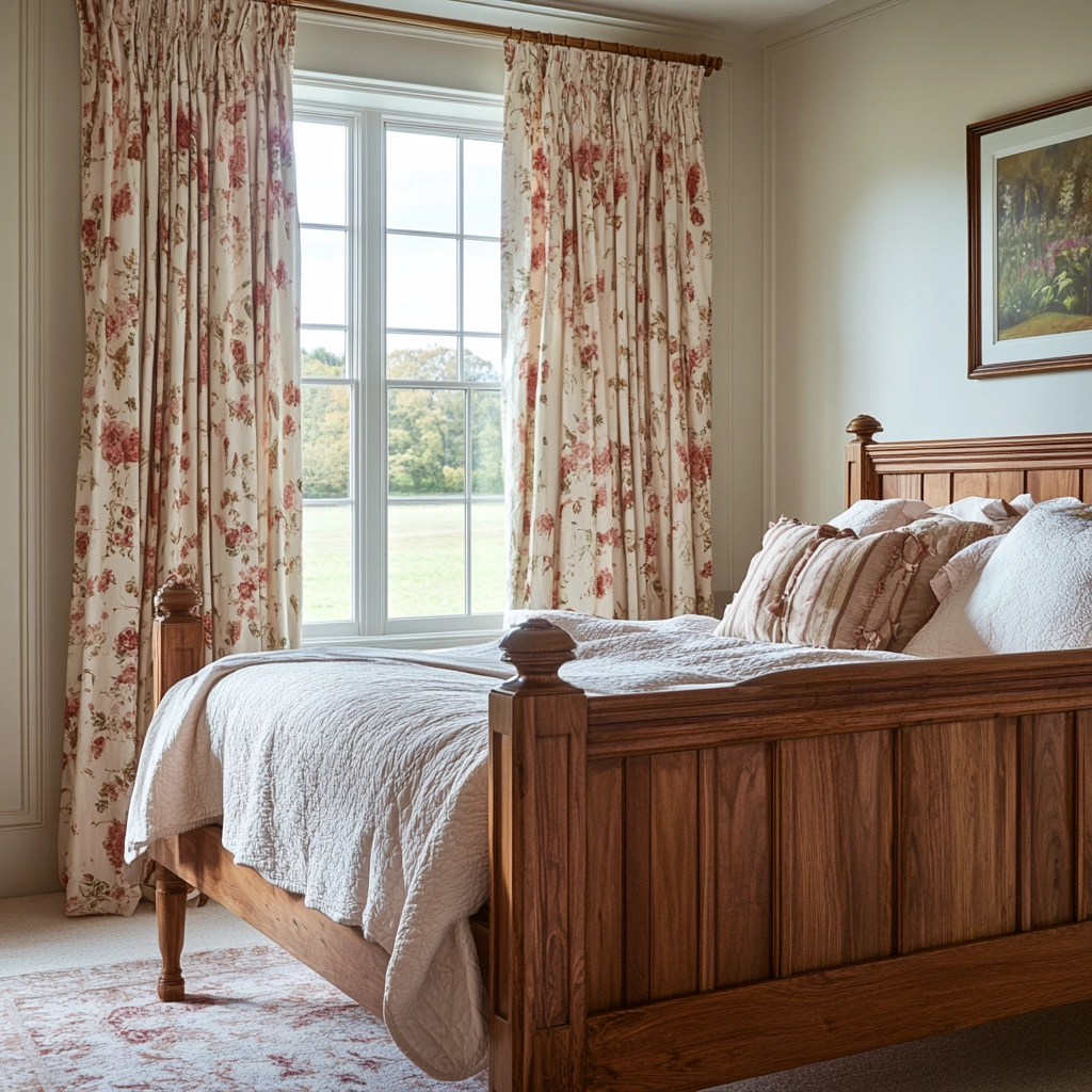 girly farmhouse bedroom 59
