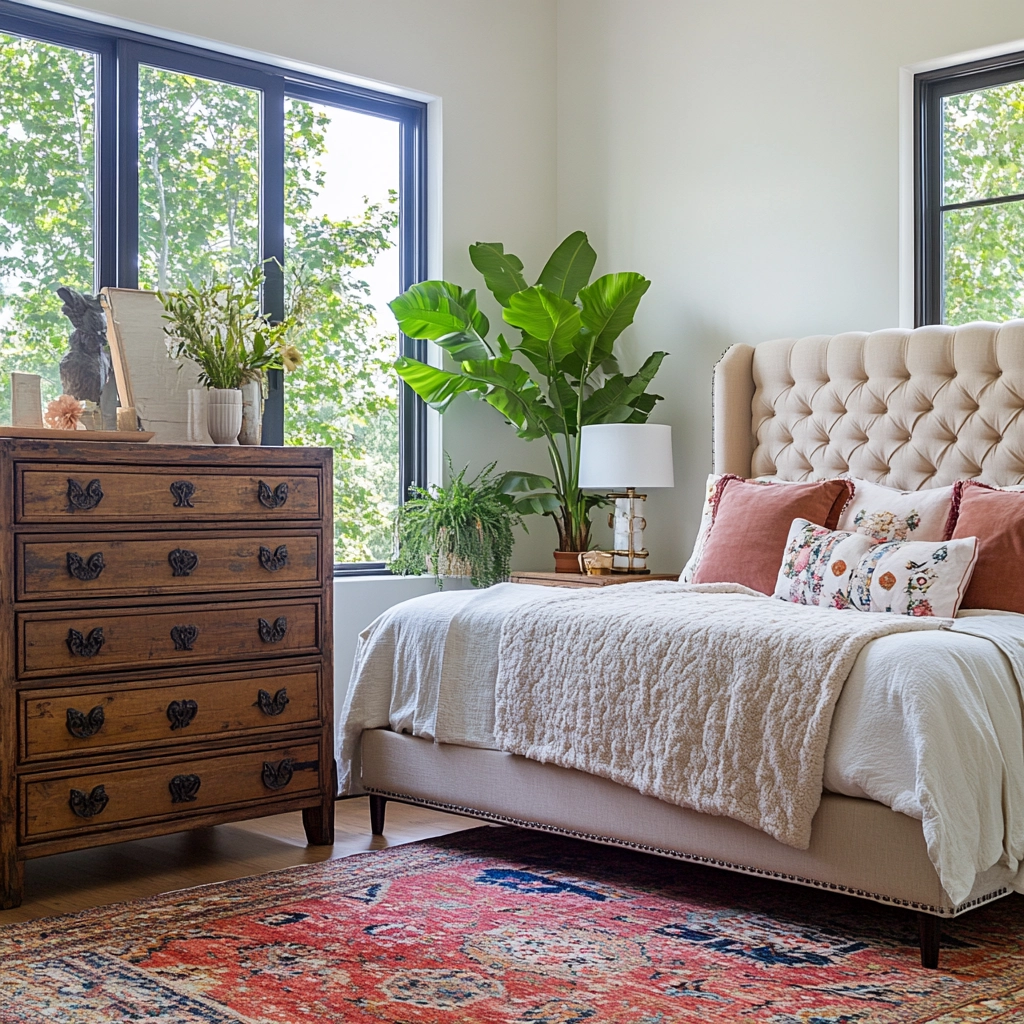 girly farmhouse bedroom 6