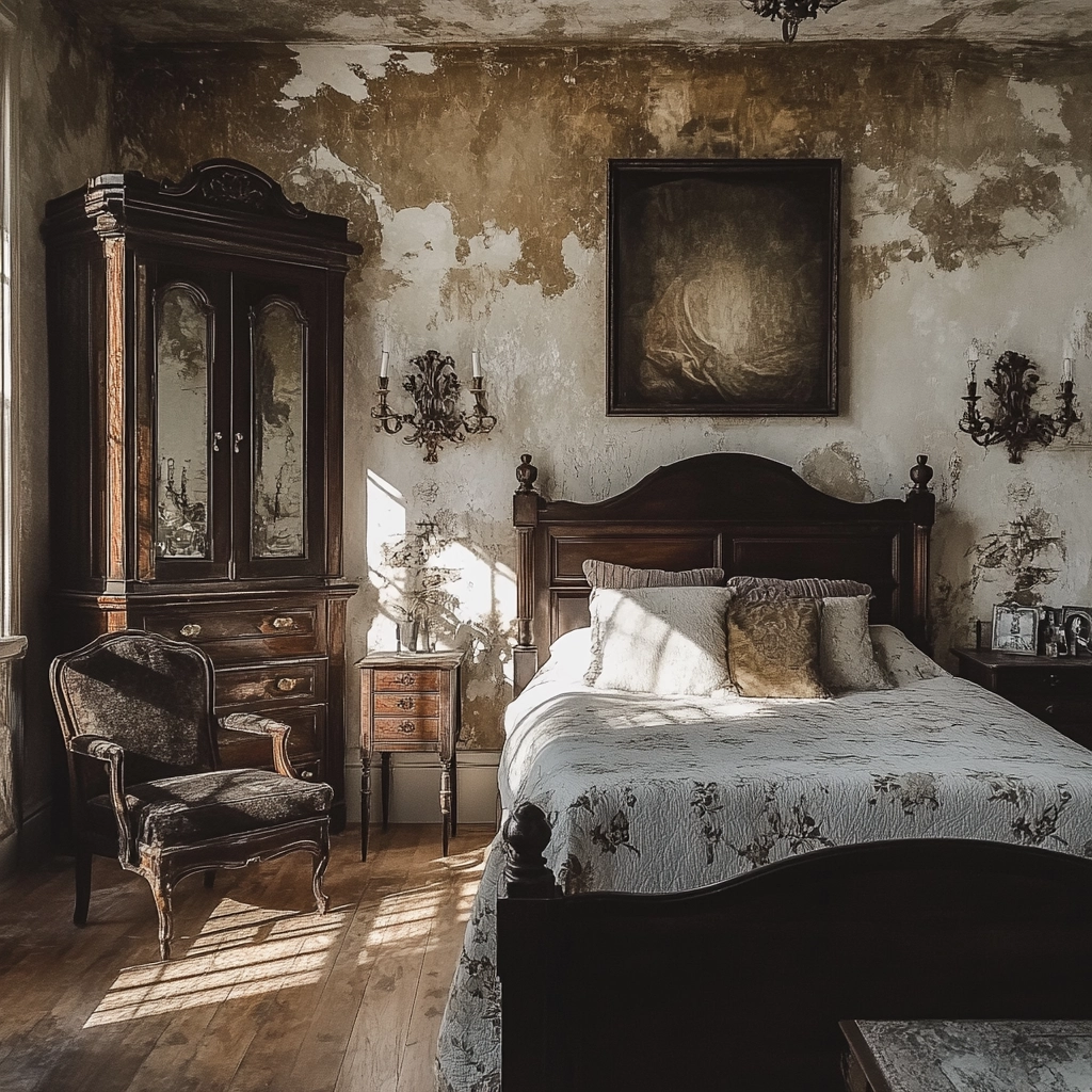 girly farmhouse bedroom 65