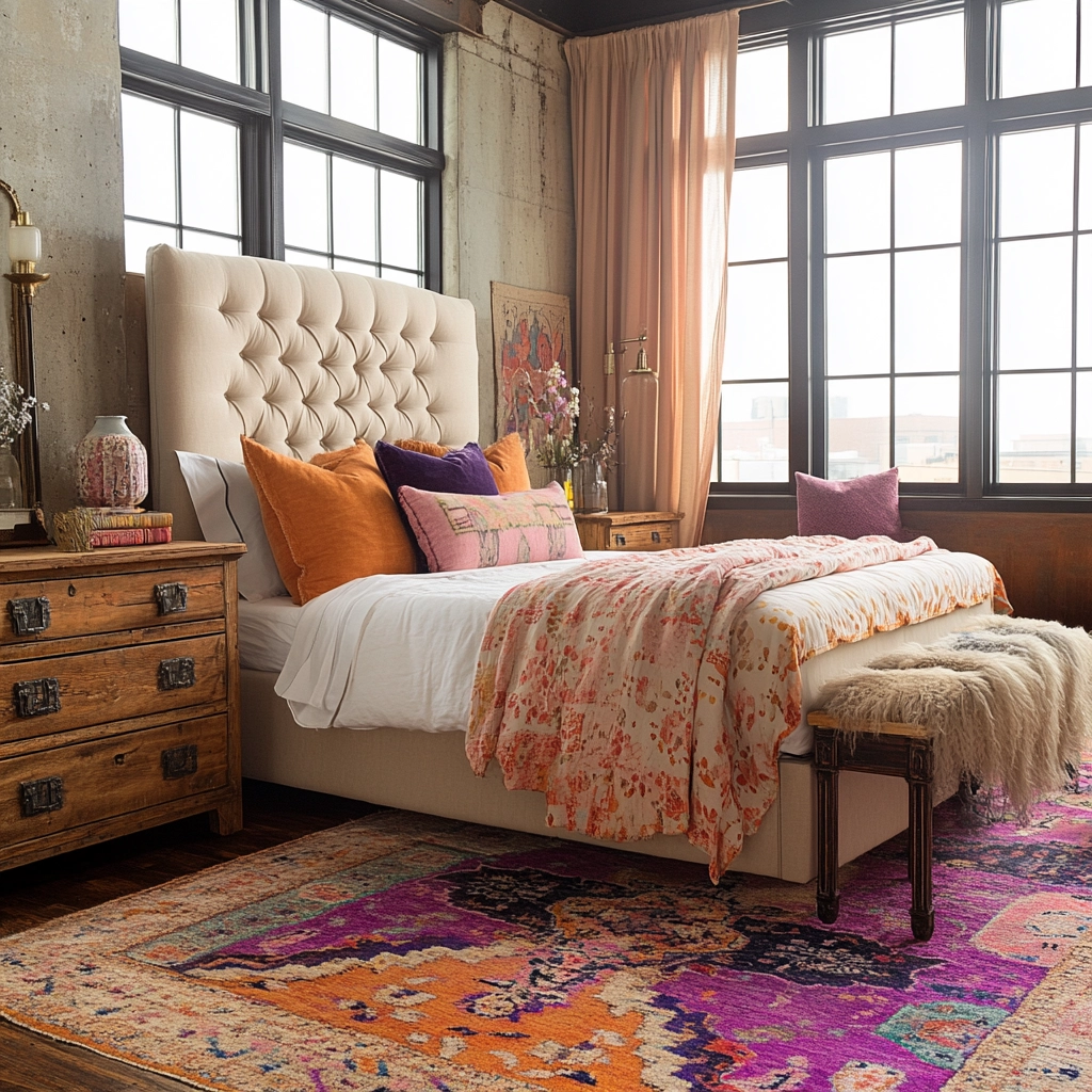 girly farmhouse bedroom 8