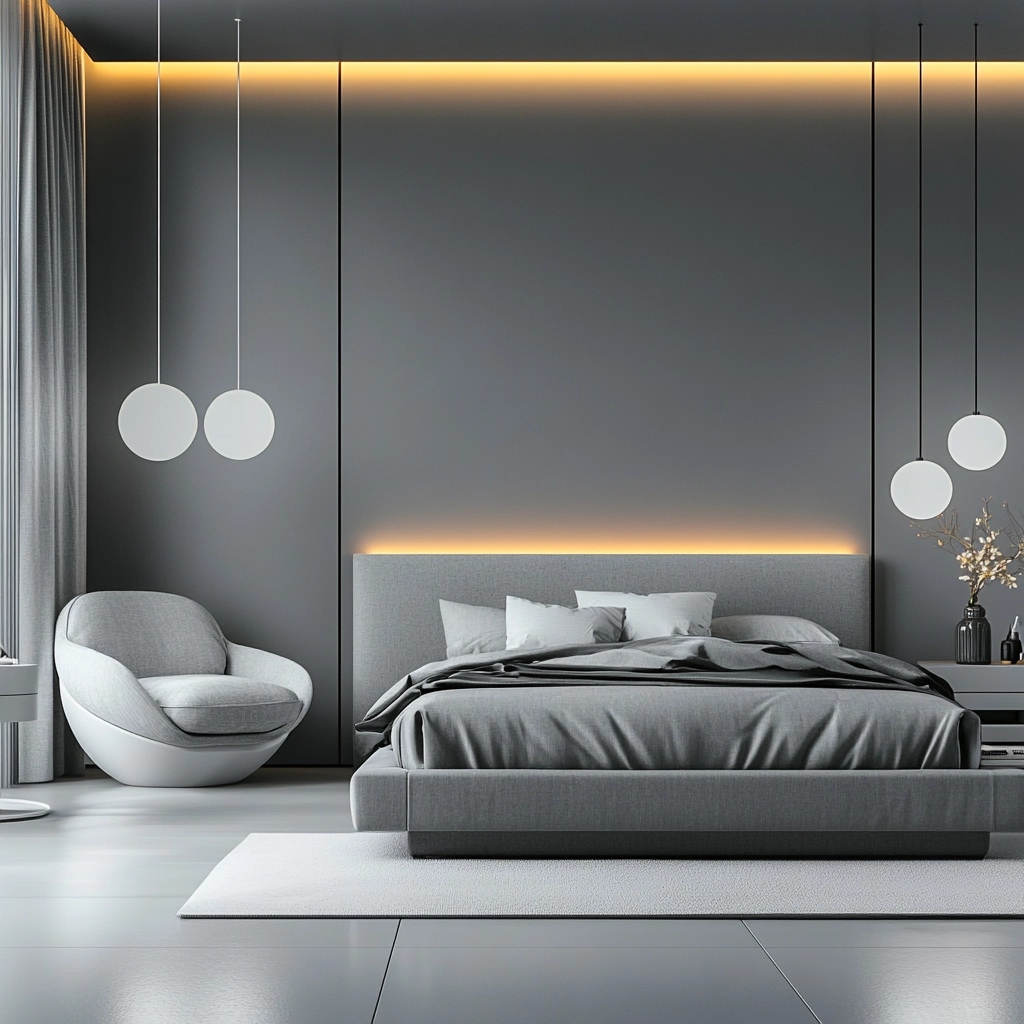 gray farmhouse bedroom 65